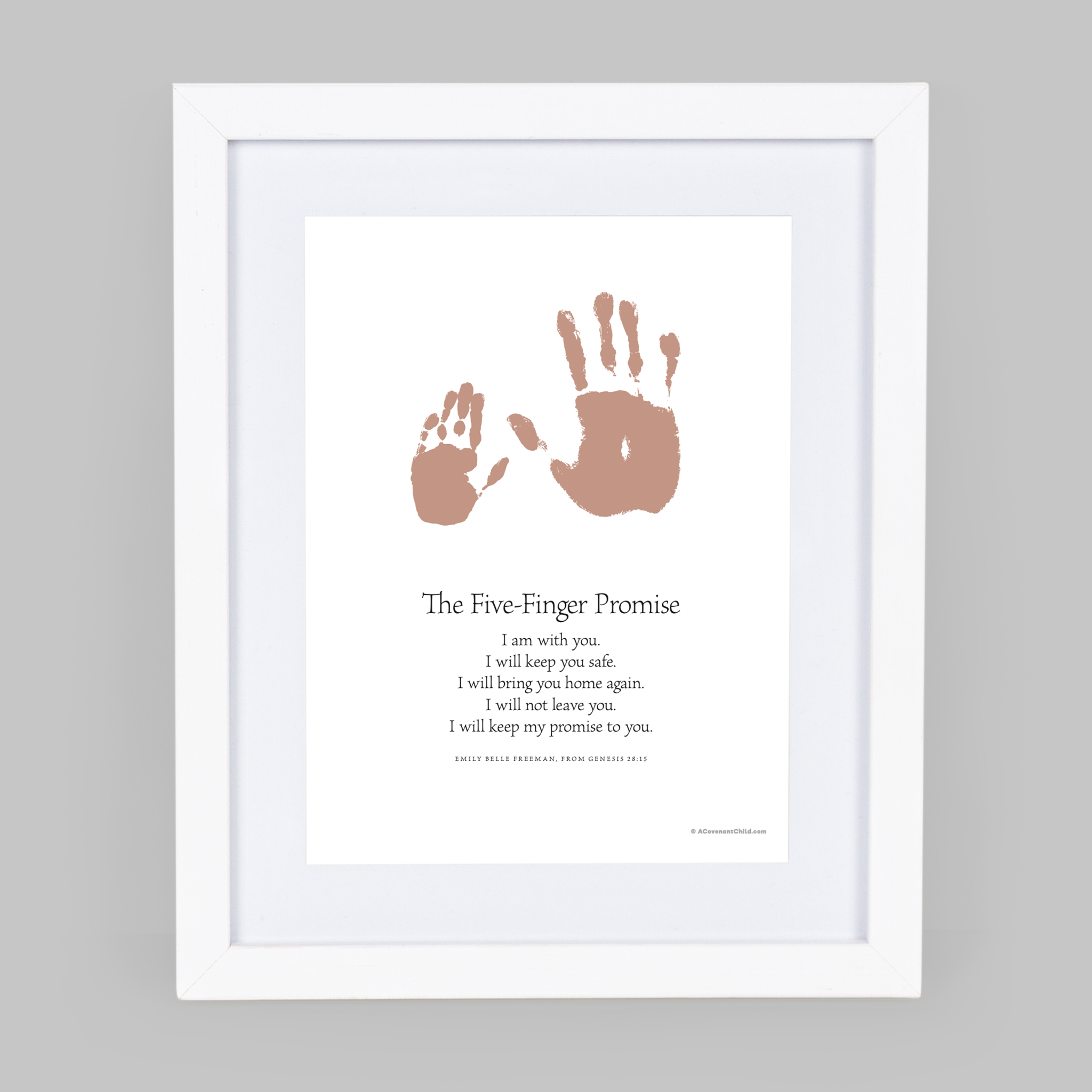 "5-Finger Promise" Download – A Covenant Child