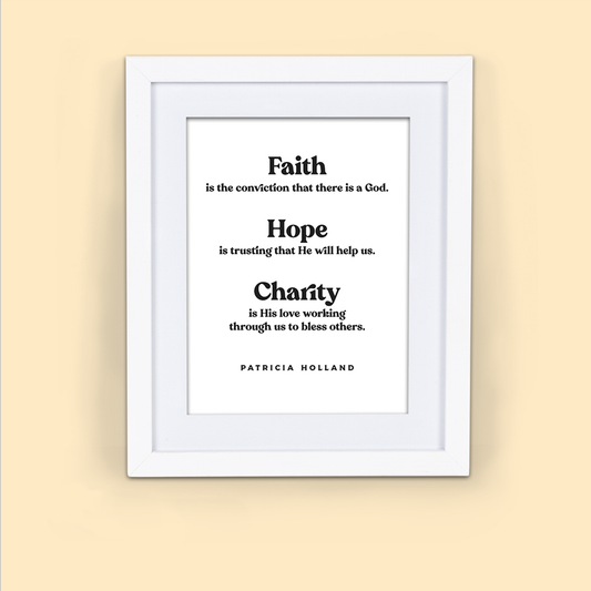 "Faith Hope Charity" Download